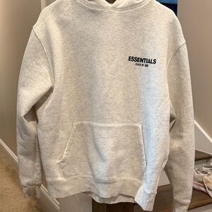 Fear of God Essentials Oatmeal Hoodie